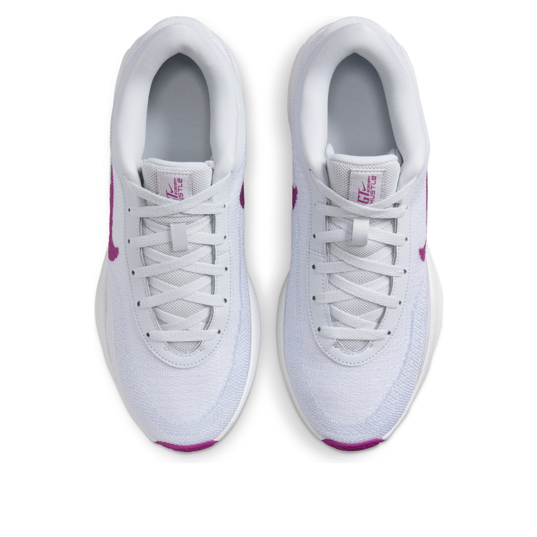Nike Air Zoom GT Hustle Academy EP 'Pure Platinum Hot Fuchsia' FJ7808-004