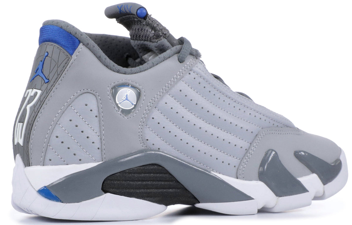 (GS) Air Jordan 14 Retro 'Wolf Grey' 487524-004