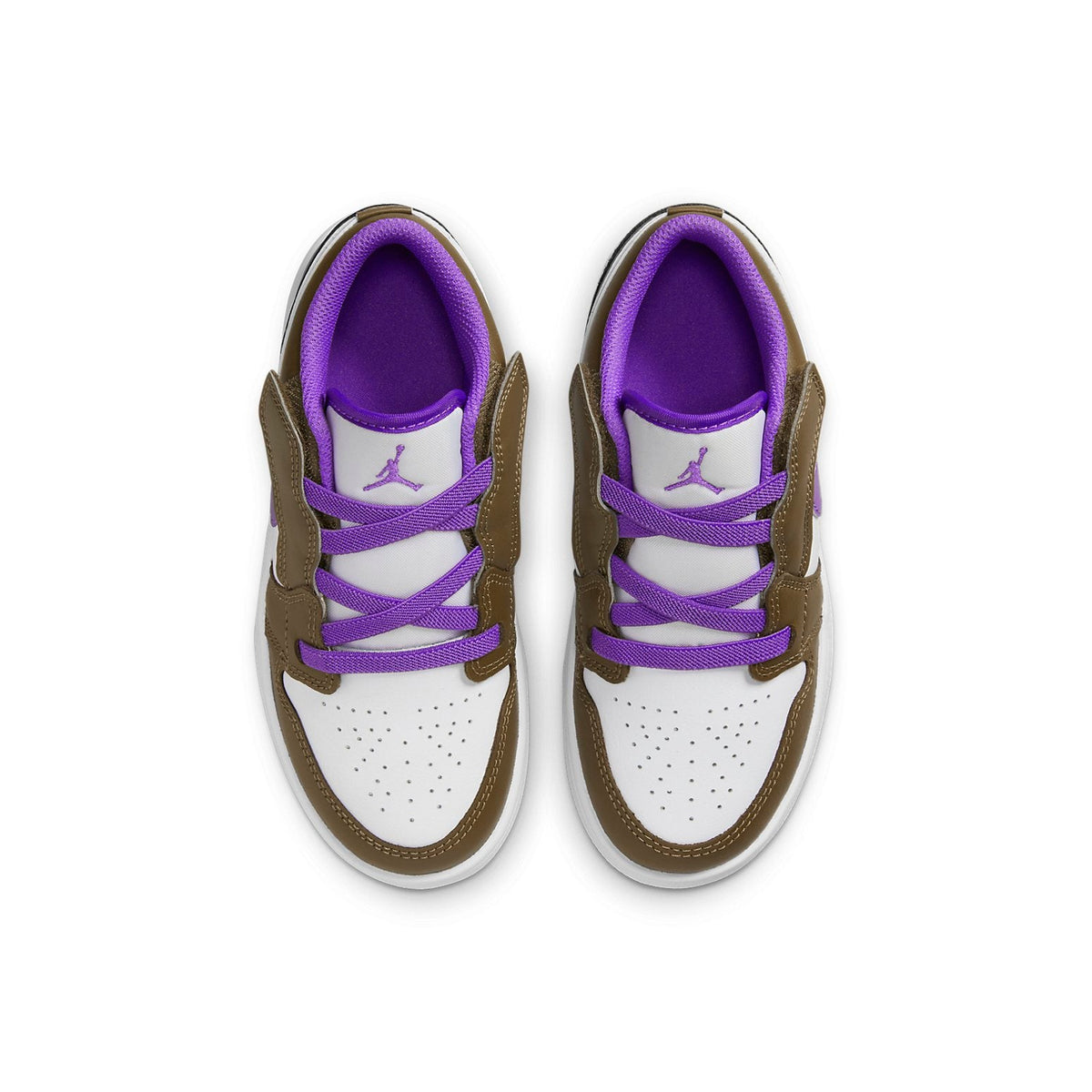 (PS) Jordan Air Jordan 1 Low Alt BP 'White Purple Brown' BQ6066-215