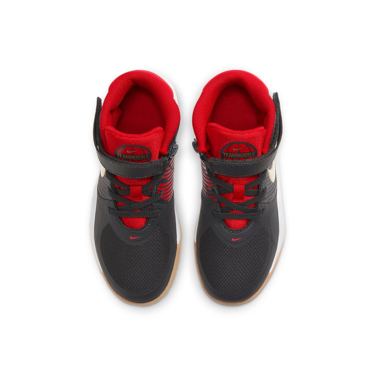 (PS) Nike Team Hustle D 9 FlyEase 'Black Red Gold' BV2951-003