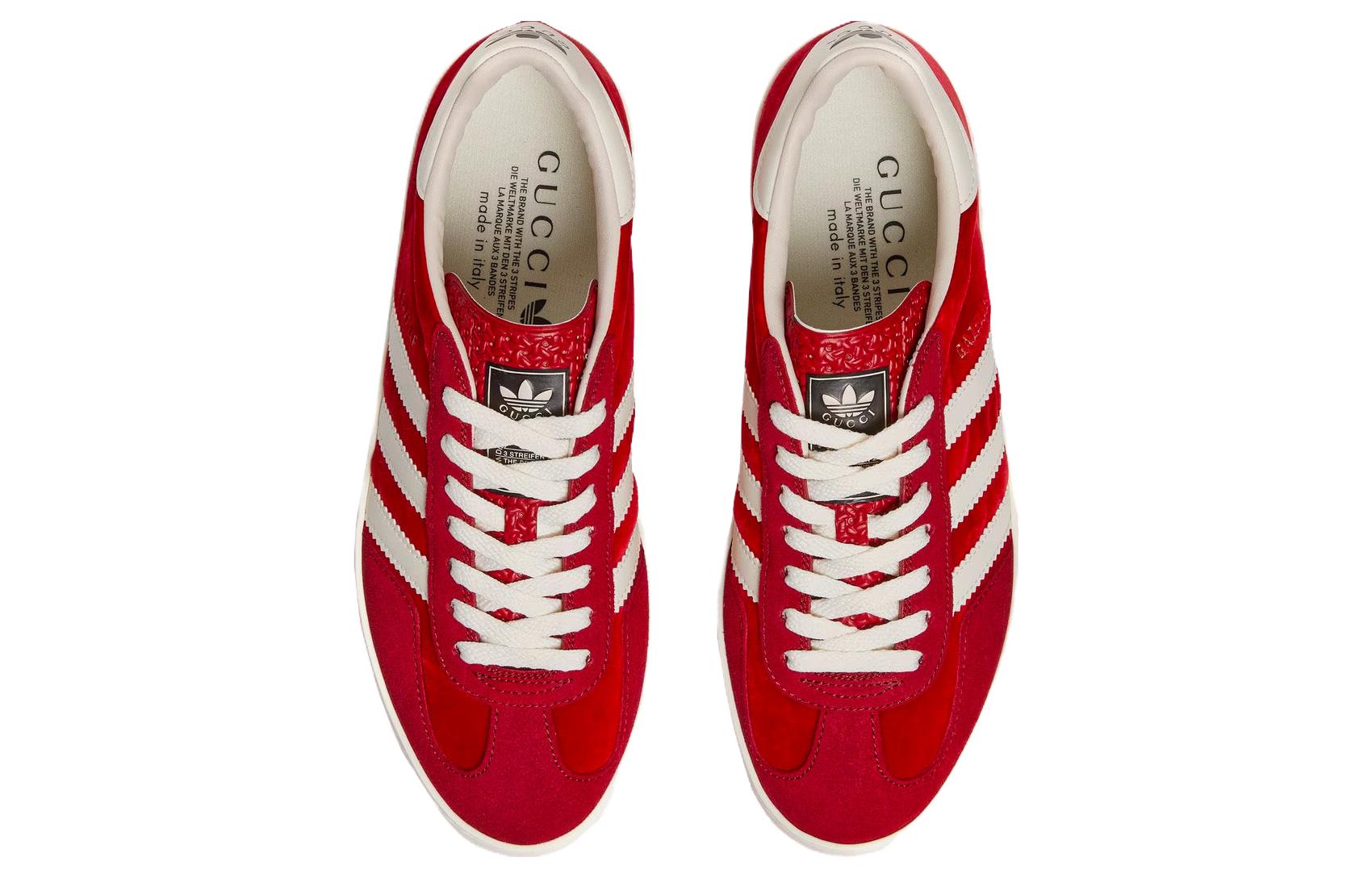(WMNS) adidas x Gucci Gazelle 'Red Velvet' 707871-9STU0-6360
