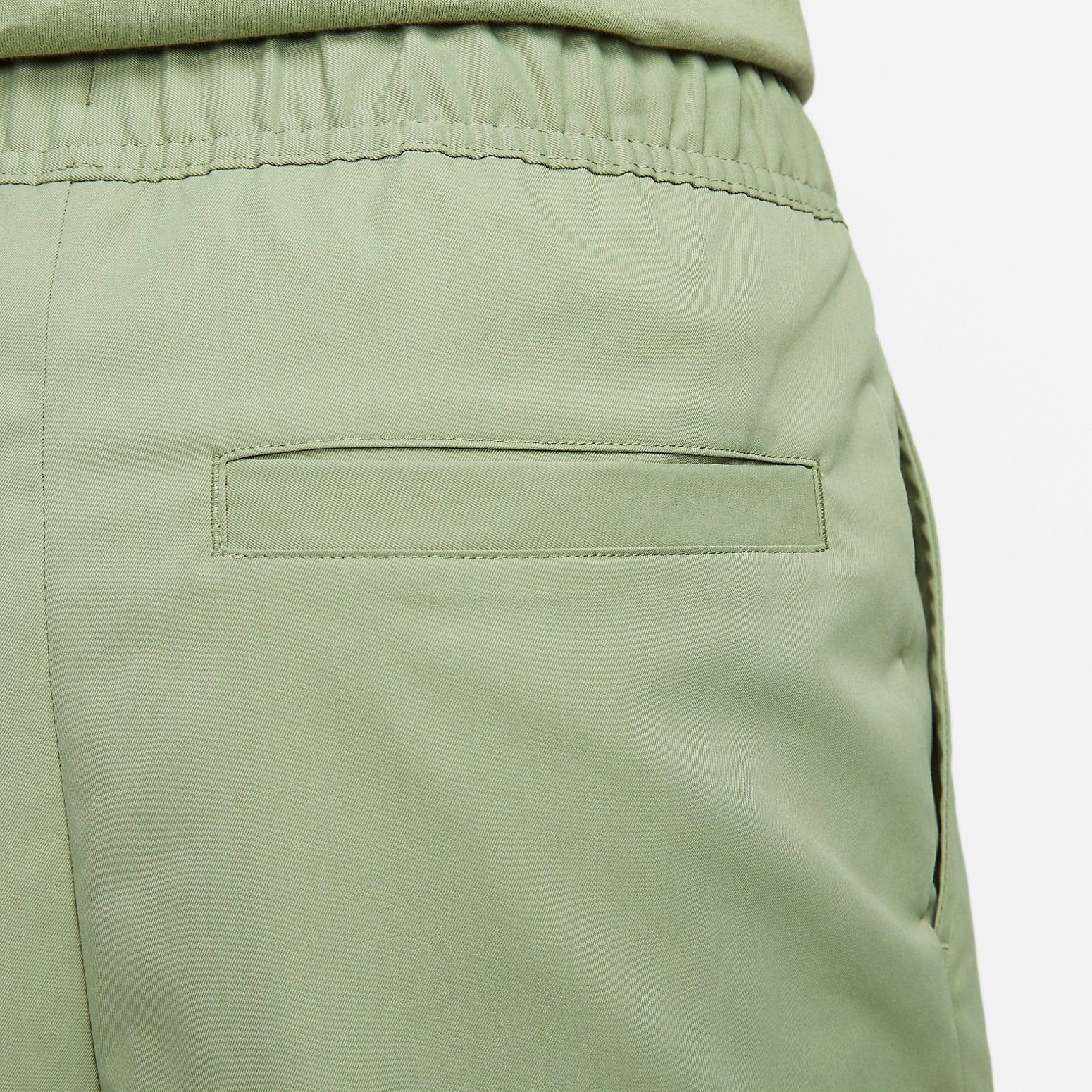 Nike Club Woven Tapered-Leg Trousers Asia Sizing 'Oil Green White' DX0625-386