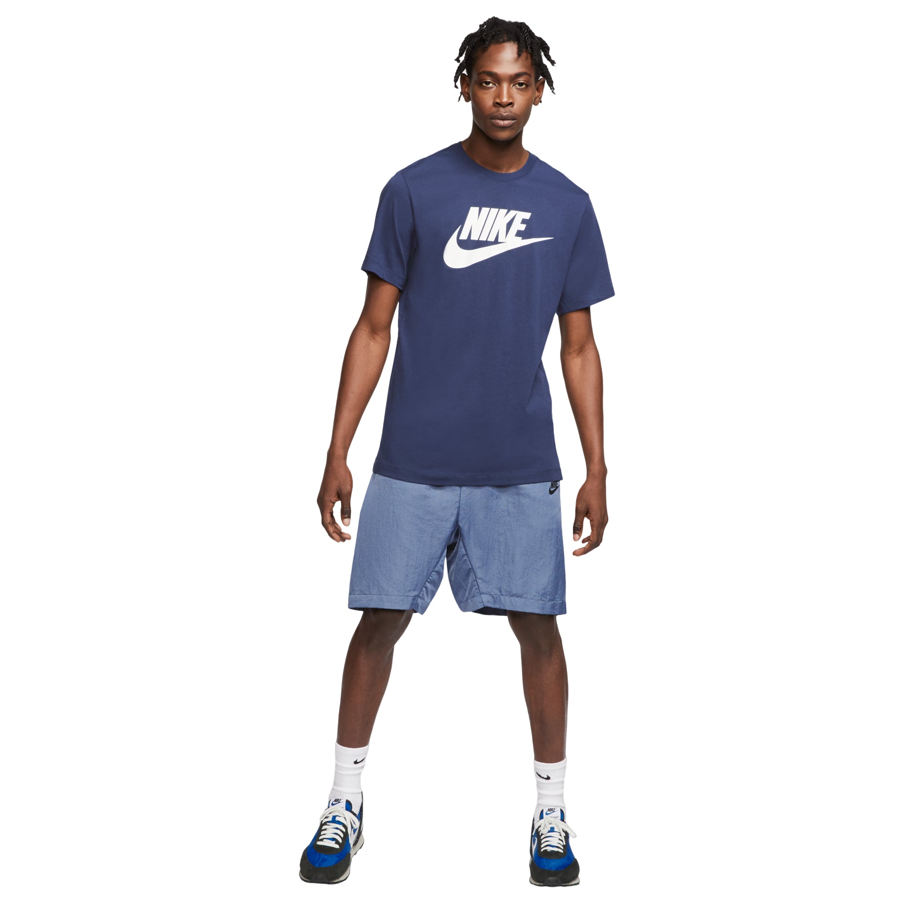 Nike AS Men's Nike Sportswear Tee ICON FUTURA MIDNIGHT Navy AR5005-411