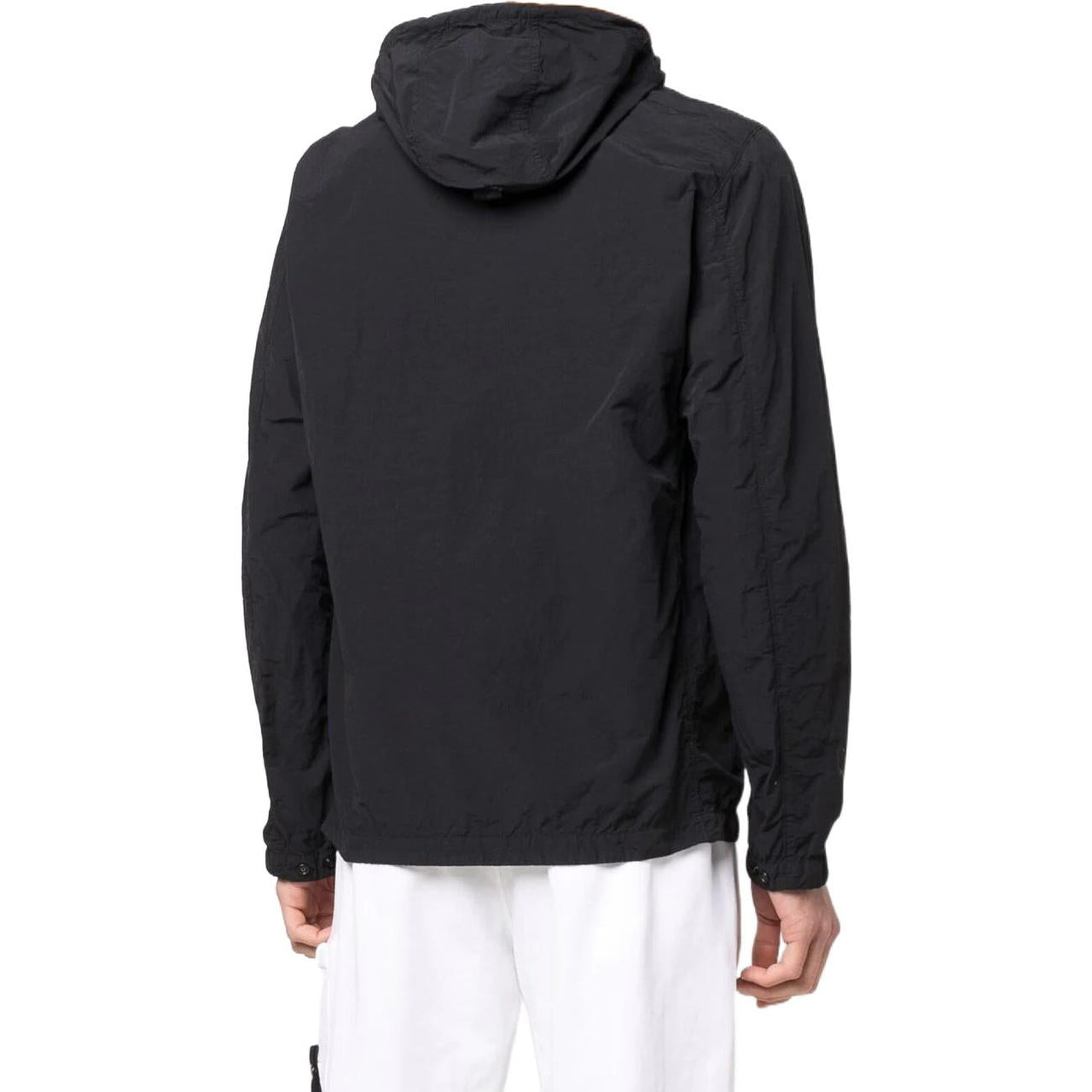 STONE ISLANDStone Island Naslan Light Hooded Overshirt 'Black' 761512402-V0029