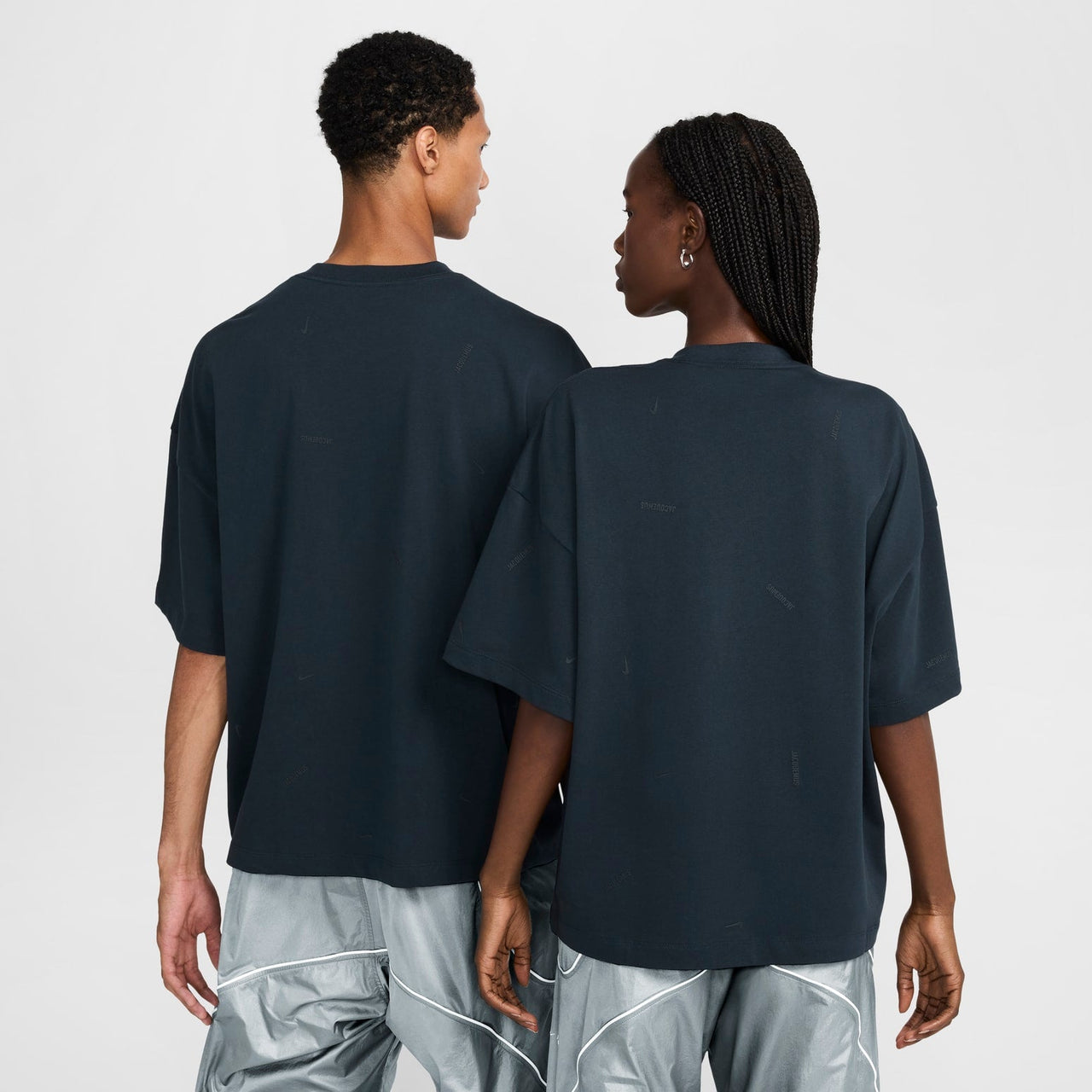 Nike x Jacquemus Short Sleeve T-Shirt Asia Sizing 'Dark Obsidian' HF7112-475
