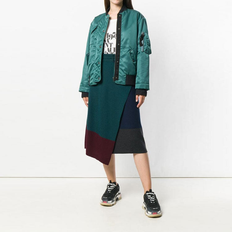KENZO Zipper Long Sleeves Jacket Green F862BL0815AG-67