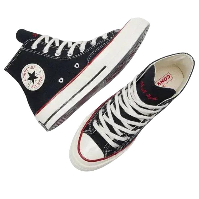 Converse Chuck 70 Hearts 'Black Egret' A19061C