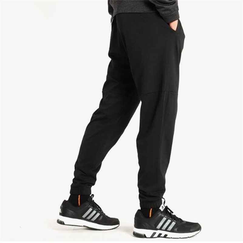 Men's adidas Alphabet Large Logo Knit Casual Pants/Trousers Black B47217