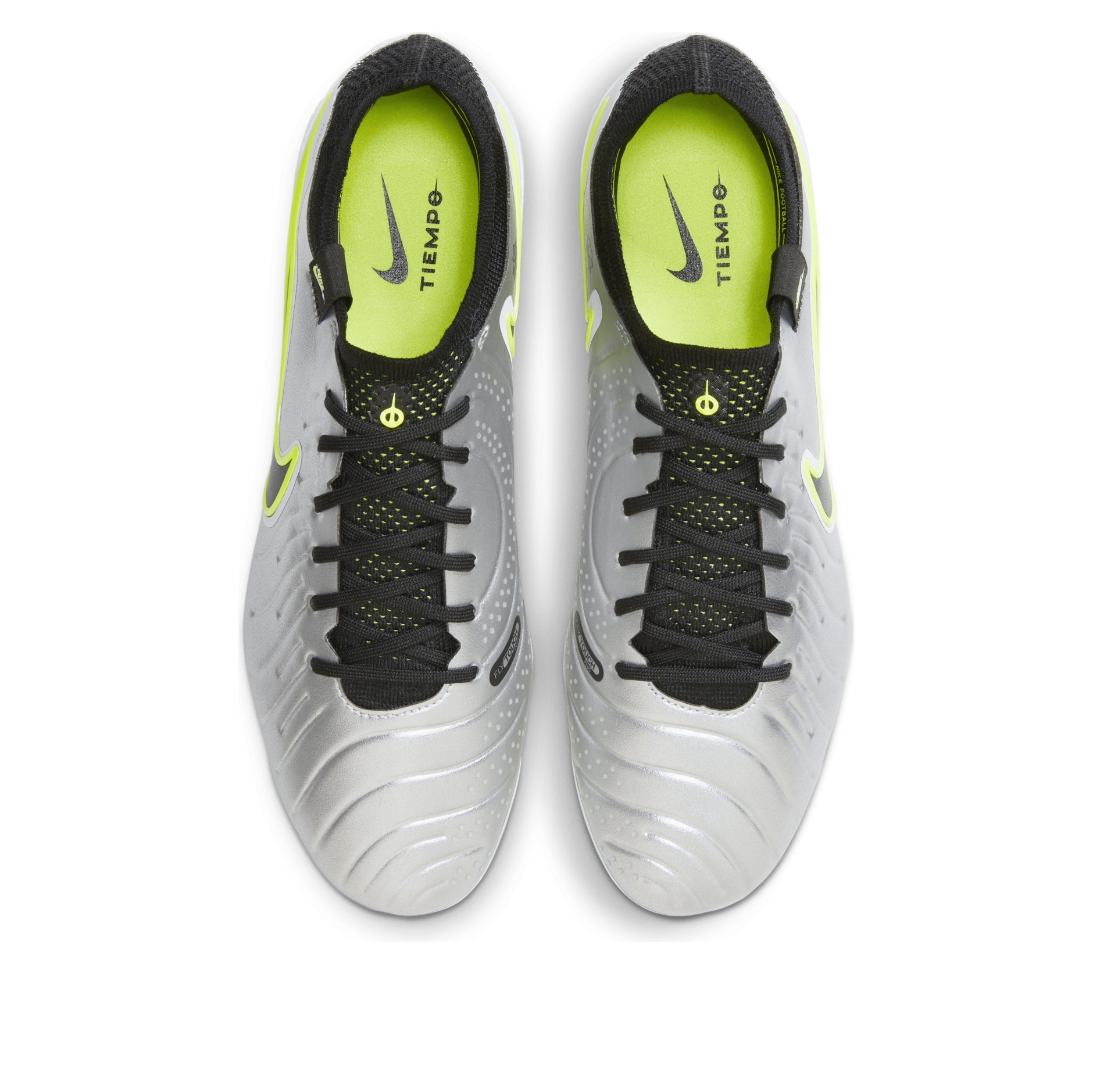 Nike Tiempo Legend 10 Elite FG 'Mad Voltage Pack Silver Black' DV4328-001