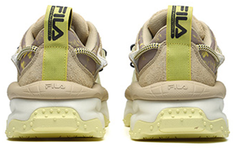 (WMNS) FILA FUSION QD96 x White Mountaineering Sneakers 'Beige Yellow' T12W145227FSL