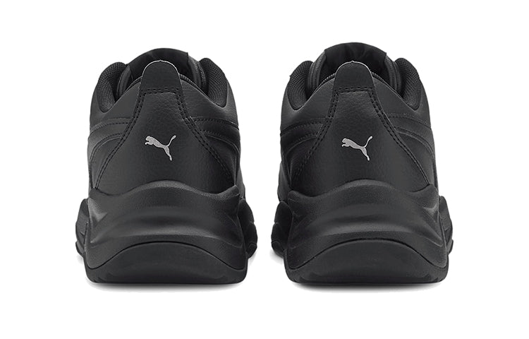 (GS) PUMA Cilia Mode Low Top Running Shoes Black 374231-01