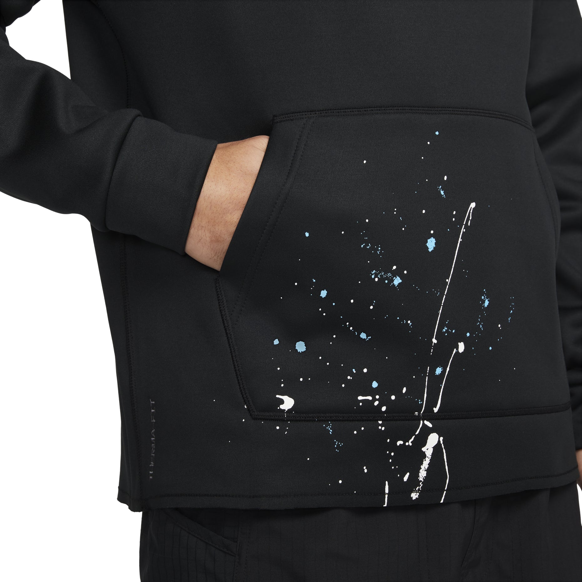 Nike Therma-FIT Fleece Fitness 'Dye Black' DV9907-010