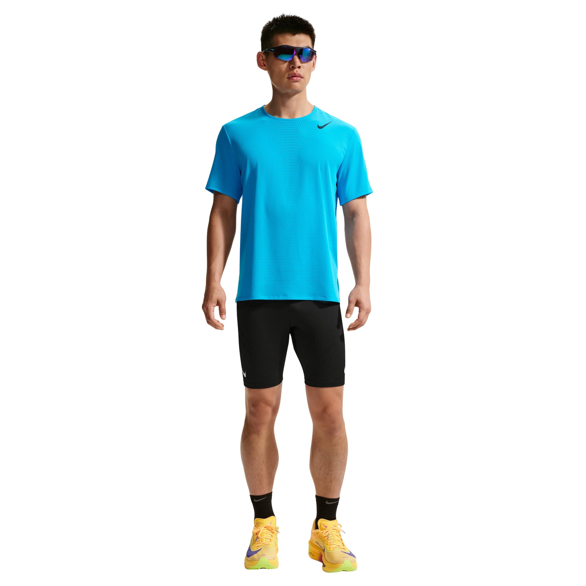 Nike Aeroswift Dri-FIT ADV T-Shirt 'Light Current Blue Black' HJ3378-418