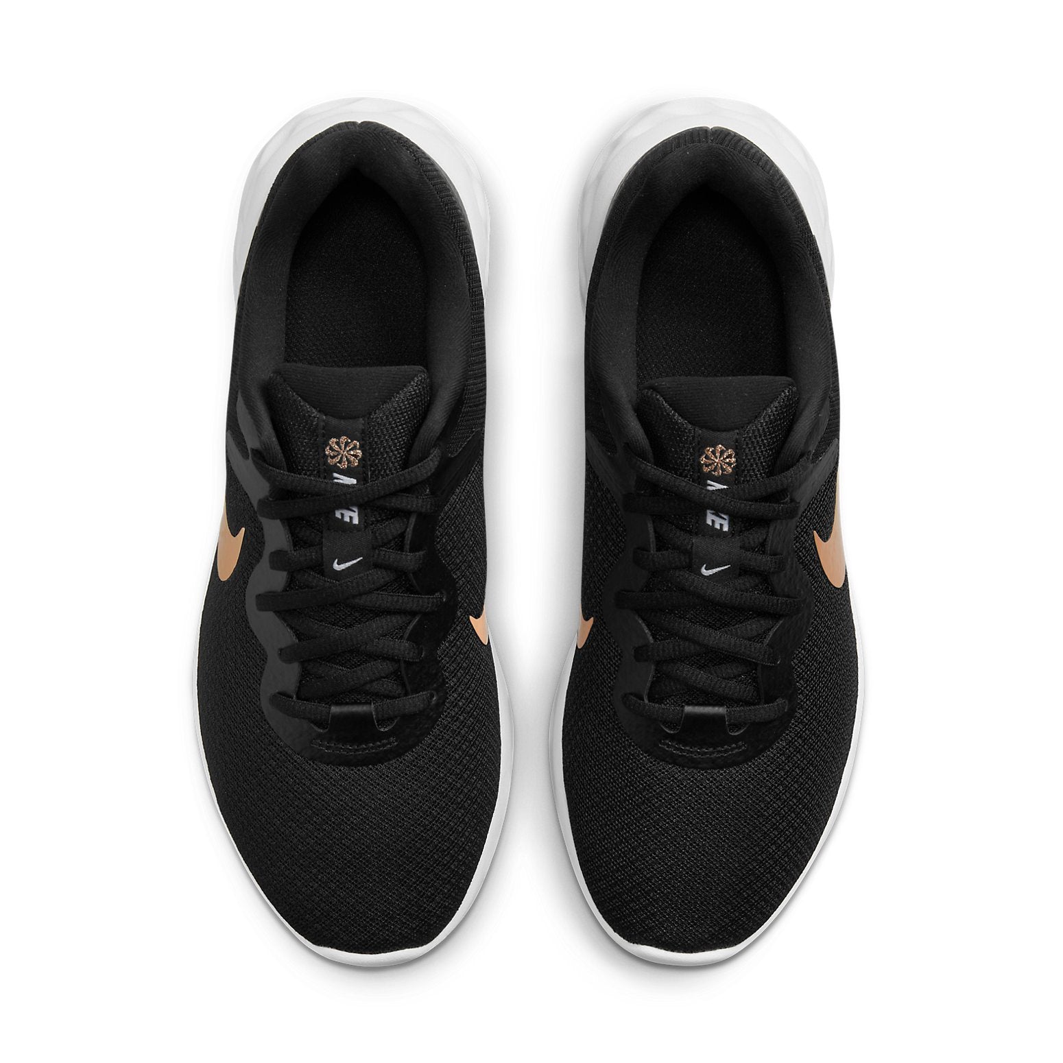 (WMNS) Nike Revolution 6 Next Nature 'Black Metallic Copper Coin' DC3729-005