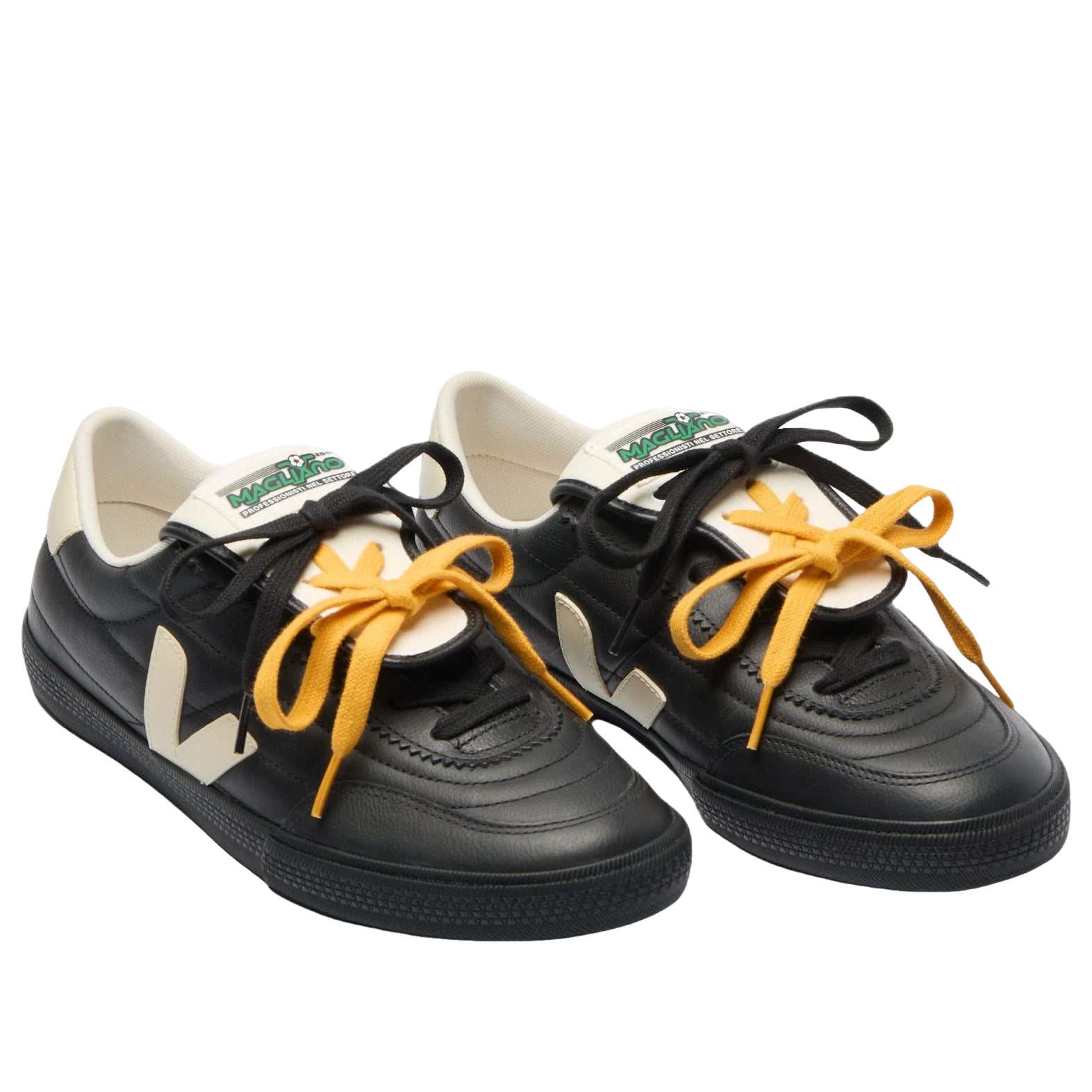 VEJA x Magliano Panenka Leather 'Black' MG0221674
