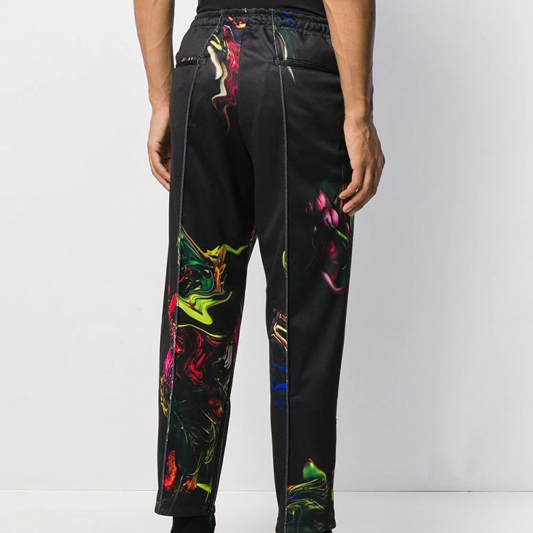 adidas Y-3 Toketa Aop Cropped Track Pants 'Black' FJ0395