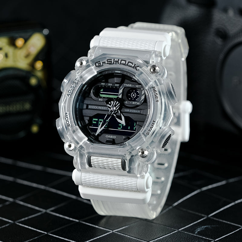 CASIO G-Shock Analog-Digital 'White' GA-900SKL-7APR