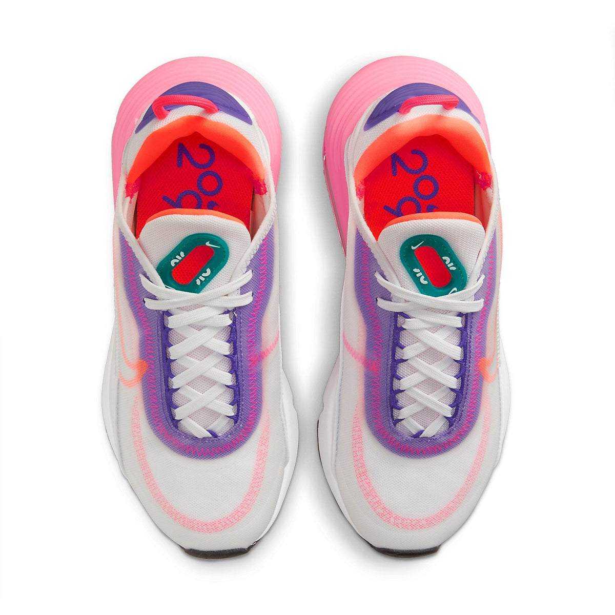 (WMNS) Nike Air Max 2090 'White Hyper Orange' CZ1516-100