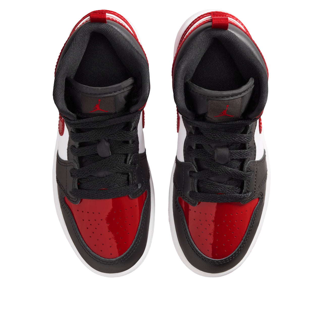 (PS) Air Jordan 1 Mid SE 'Patent Bred Toe' HV4444-006