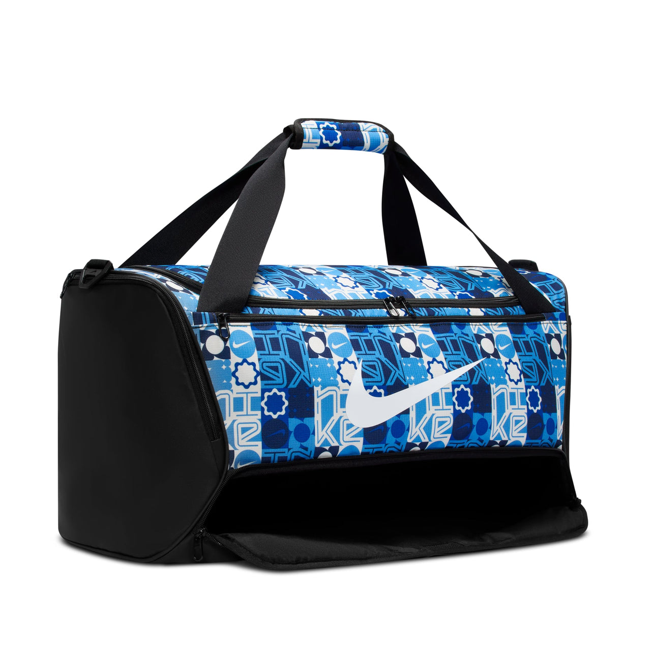 Nike Brasilia 60L Training Duffel Bag 'University Blue Black White' IH7846-412