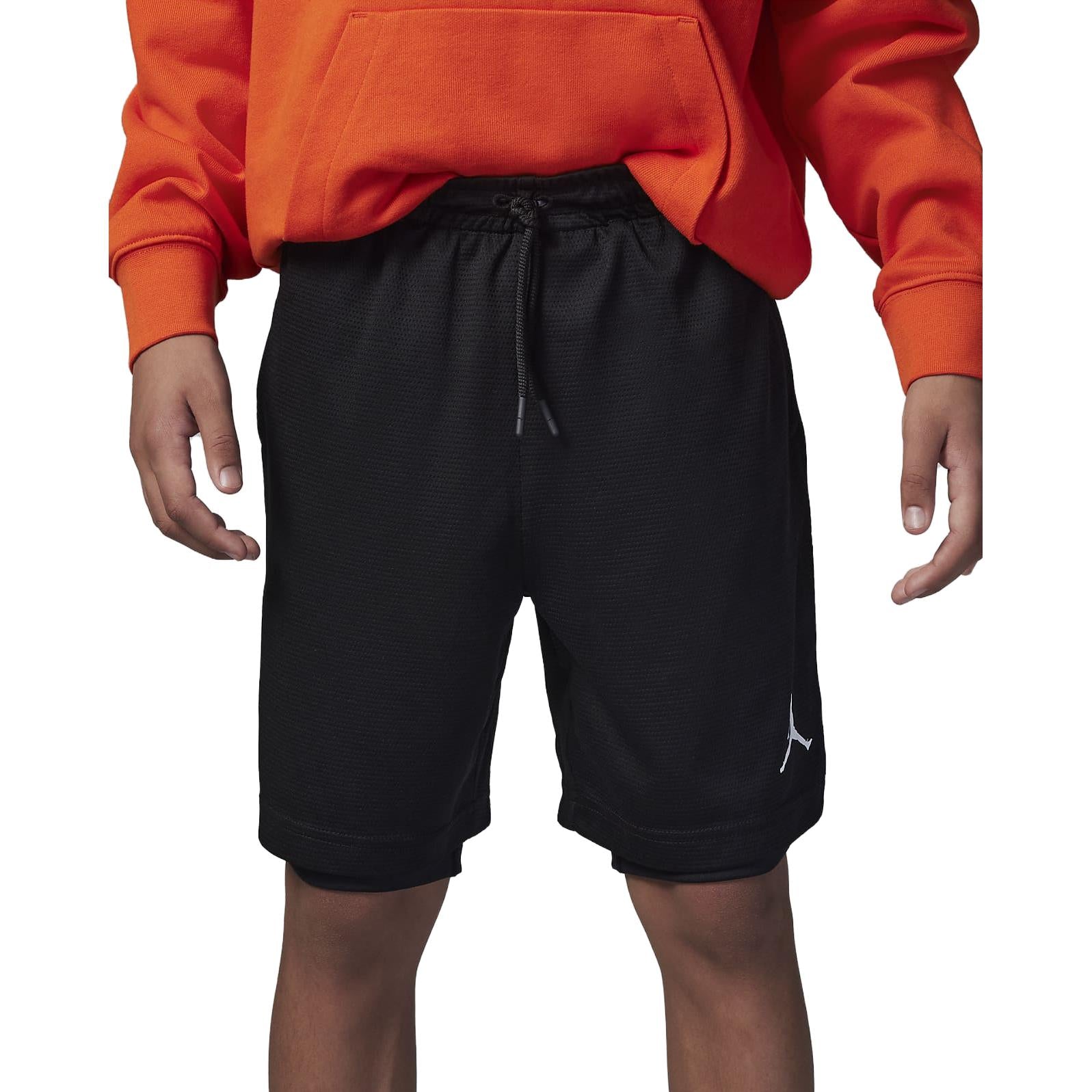 (GS) Air Jordan Logo Training Shorts 'Black' FJ5375-010