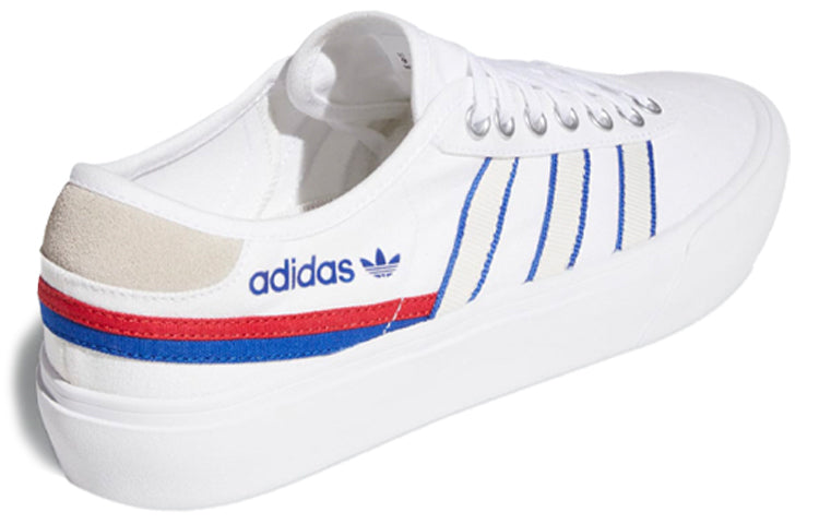 adidas Delpala 'White Scarlet Blue' FV0639