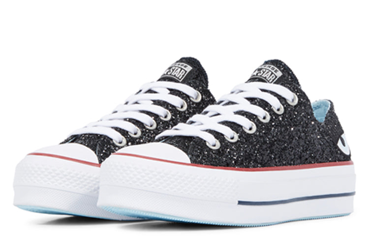 (WMNS) Converse Chiara Ferragni x Chuck Taylor All Star Lift Ox 'Black White' 563834C