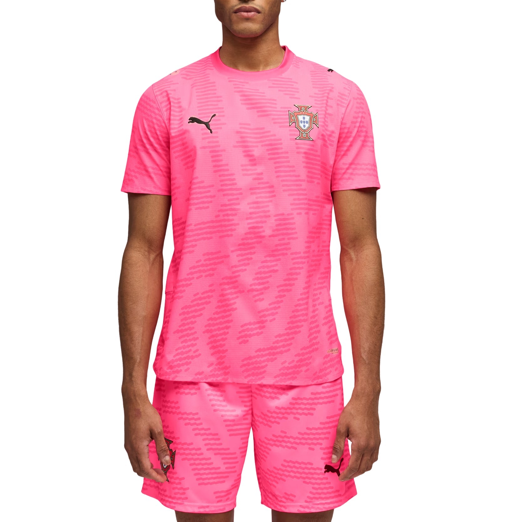PUMA x PORTUGAL x SALEHE BEMBURY Authentic Goalkeeper Jersey 'Sun Struck Fluro Pink Pes' 787100-81