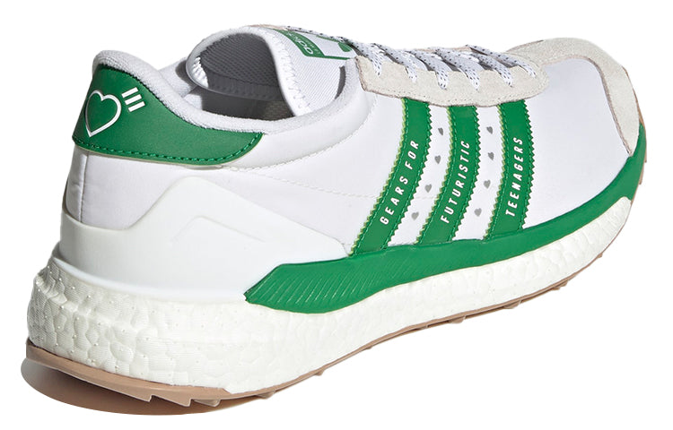adidas Human Made x Country 'Gears For Futuristic Teenagers - White Green' S42973