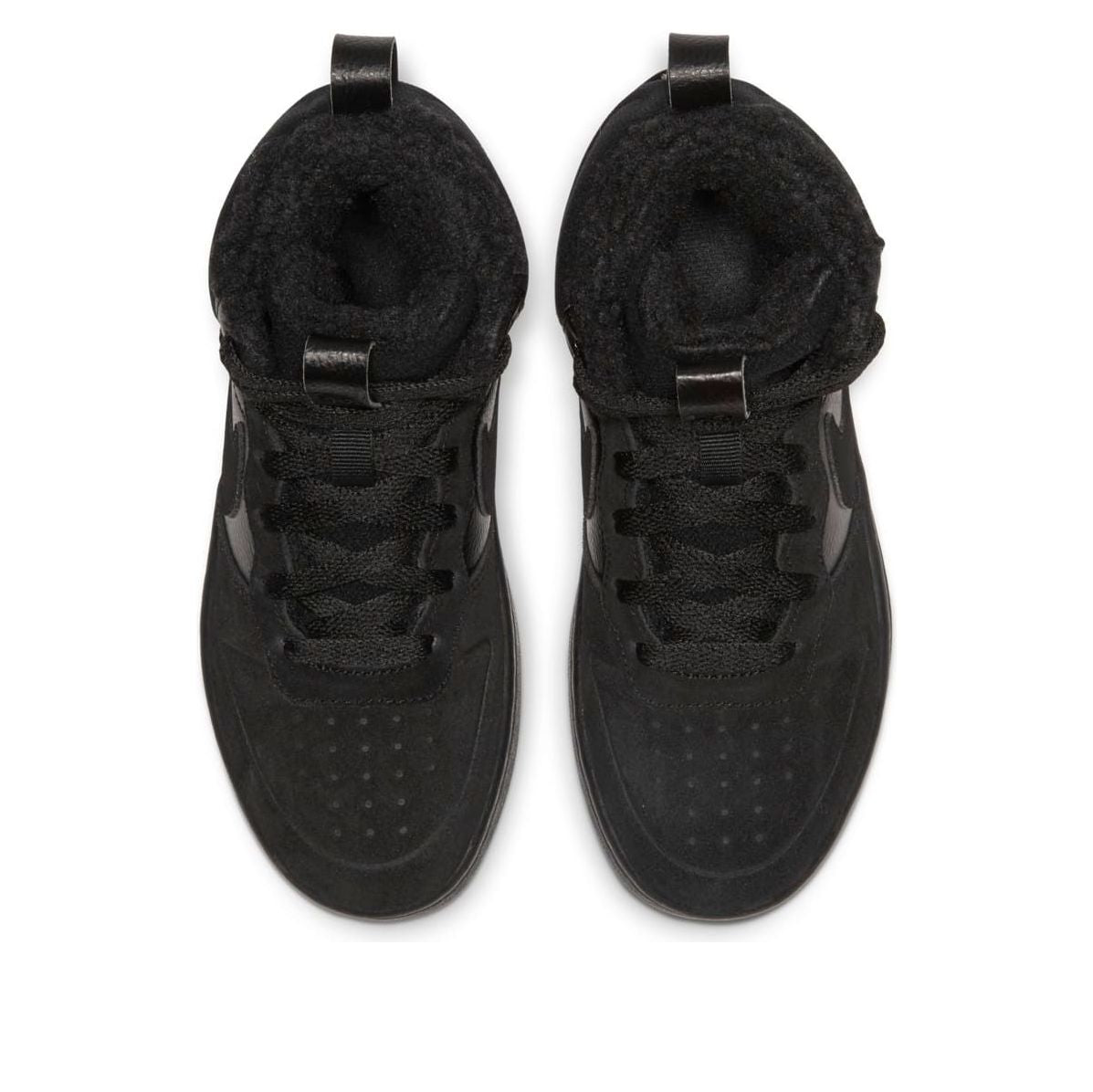 (PS) Nike Court Borough Mid 2 'Triple Black' CQ4026-001