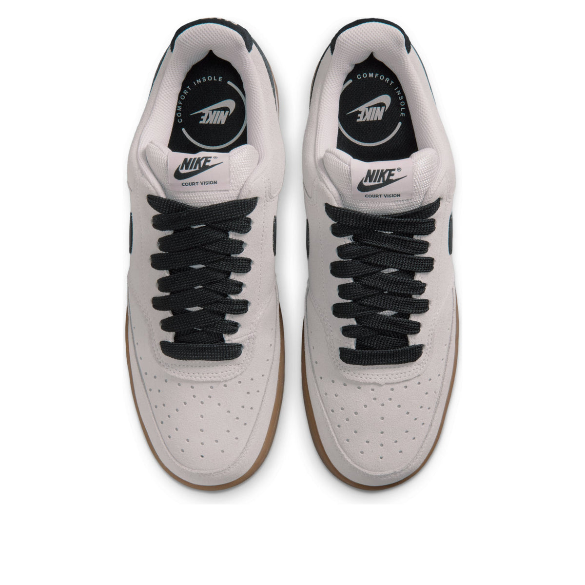 Nike Court Vision Low FL 'Cast Grey Black Gum' IO7727-003