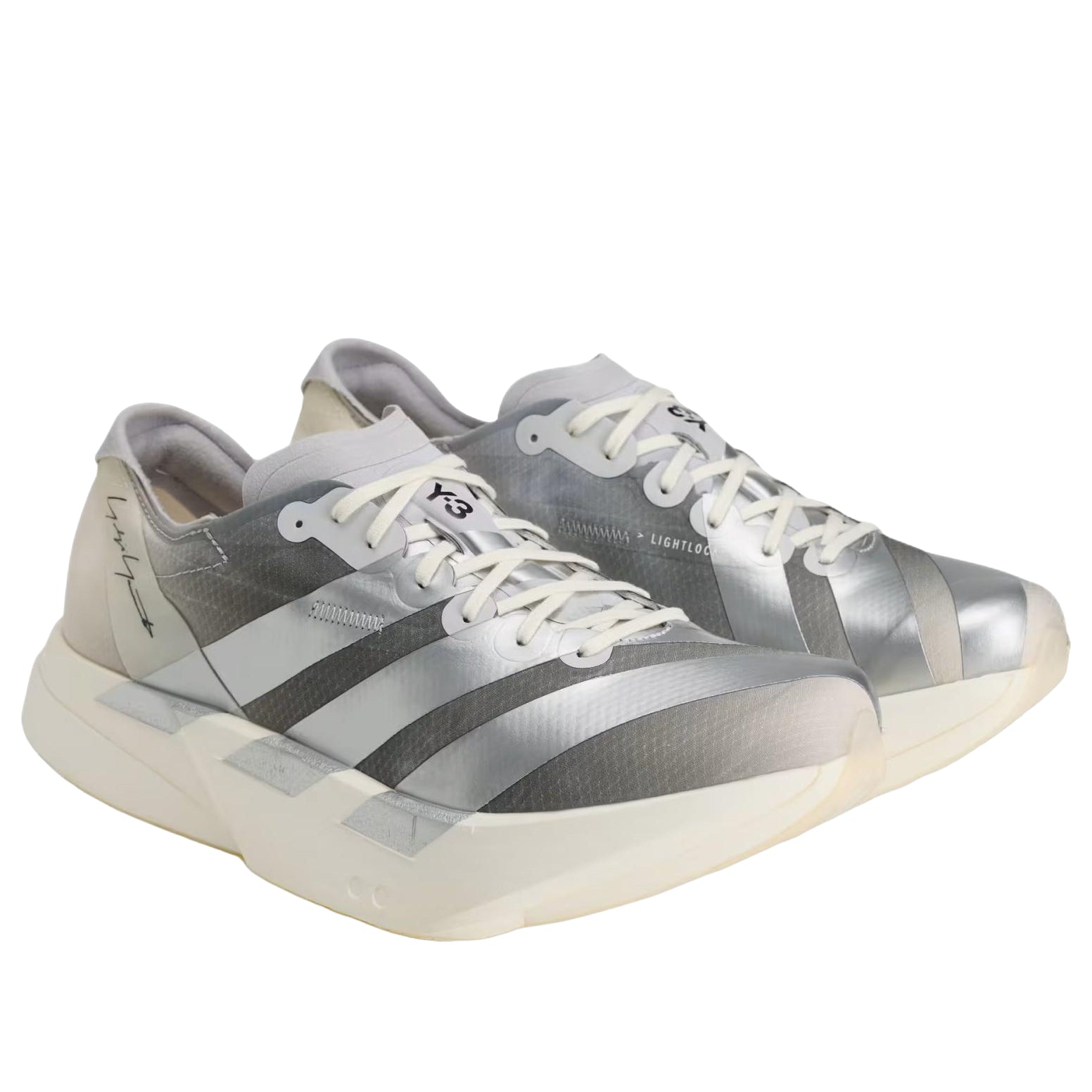 adidas Y-3 Adios Pro 4 'Chalk White Silver Metallic Grey' KZ9045