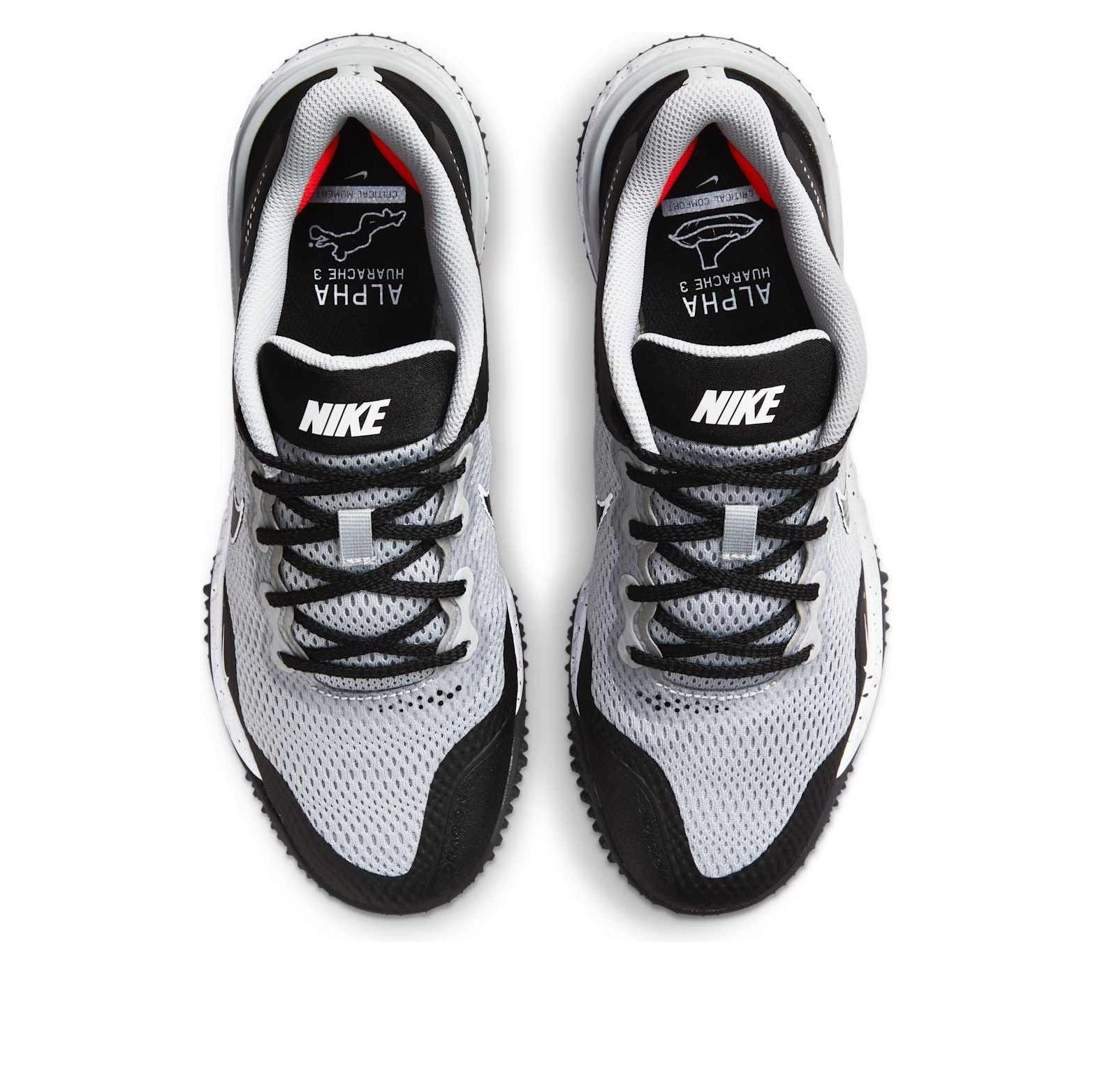 Nike Alpha Huarache Elite 3 Turf 'Light Smoke Grey Black' CK0748-011