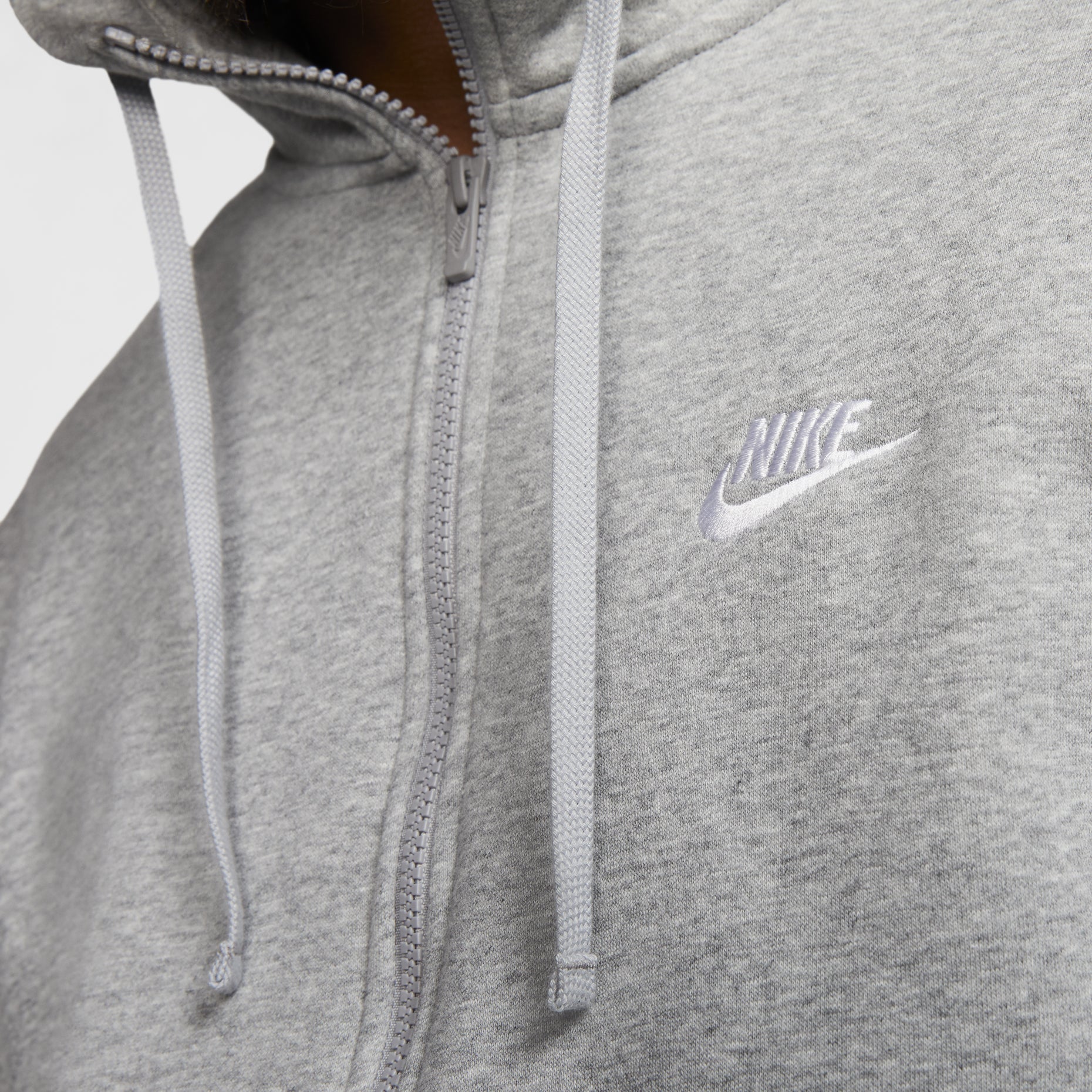 Nike Sportswear Club Logo Hoodie 'Grey' BV2646-063