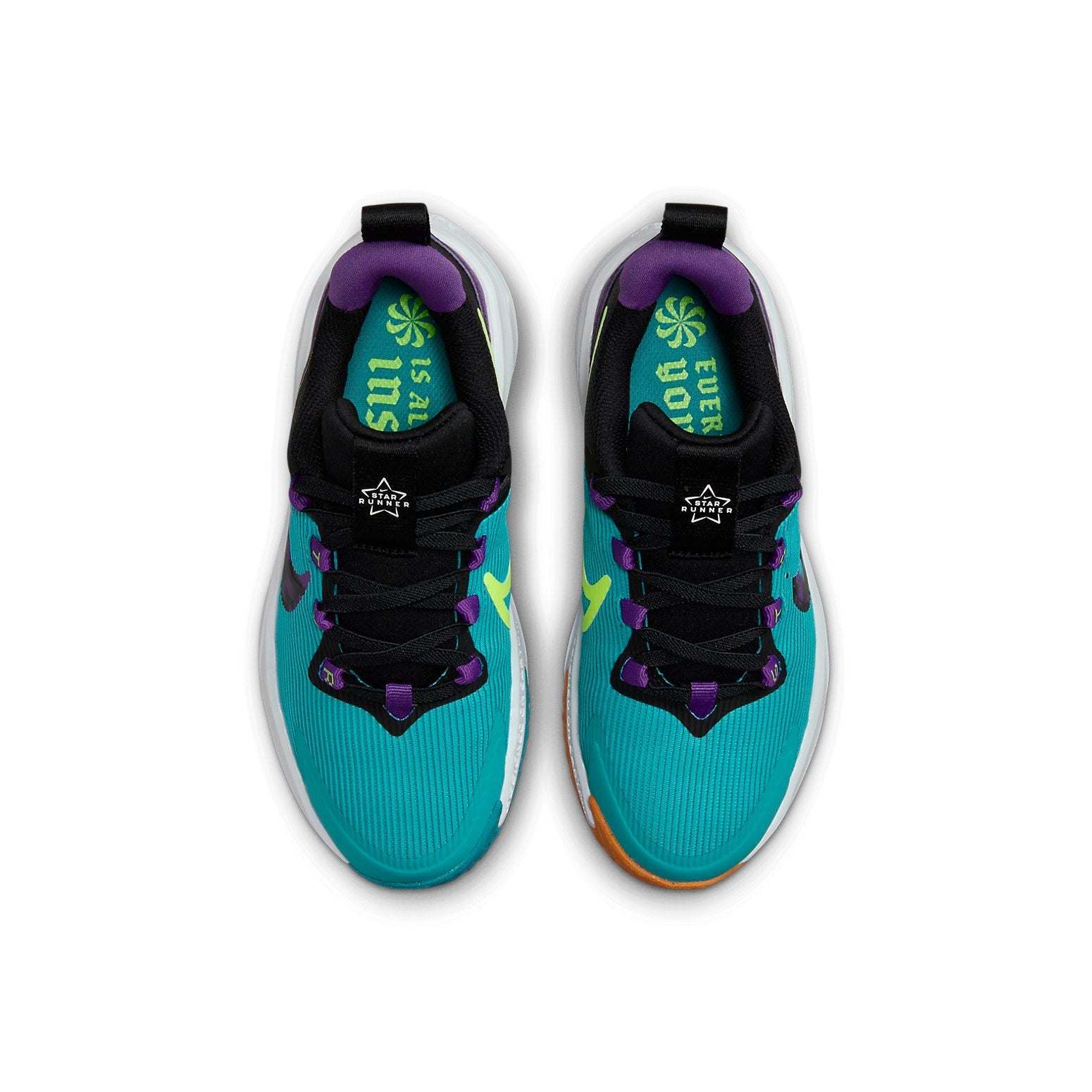 (PS) Nike Star Runner 4 SE Shoes 'Teal Black Purple Cosmos' FJ1806-300