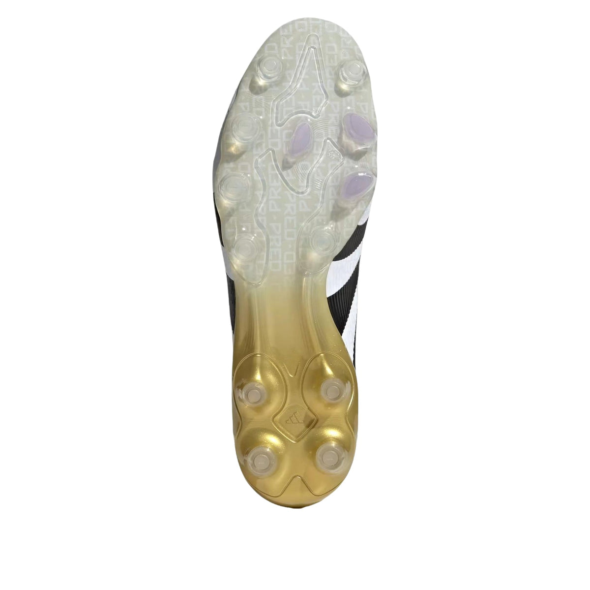 adidas Predator Elite HG/AG 'Cloud White Core Black Gold Metallic' JR4489