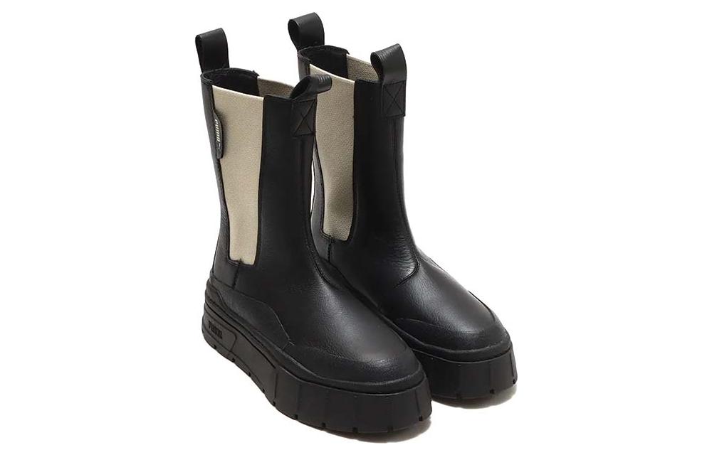 (WMNS) PUMA Mayze Stack Chelsea Boots 'Black' 386272-03