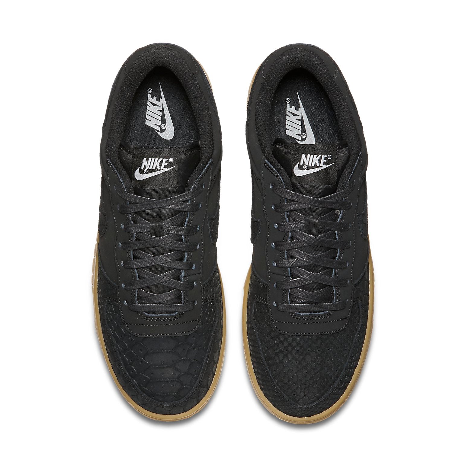 Big Nike Low Lux 'Black Snakeskin Gum' 854166-002
