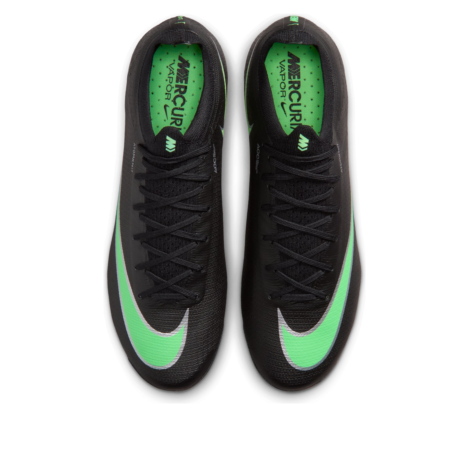 Nike Mercurial Vapor 17 Elite AG 'Black Illusion Green' IO4252-001