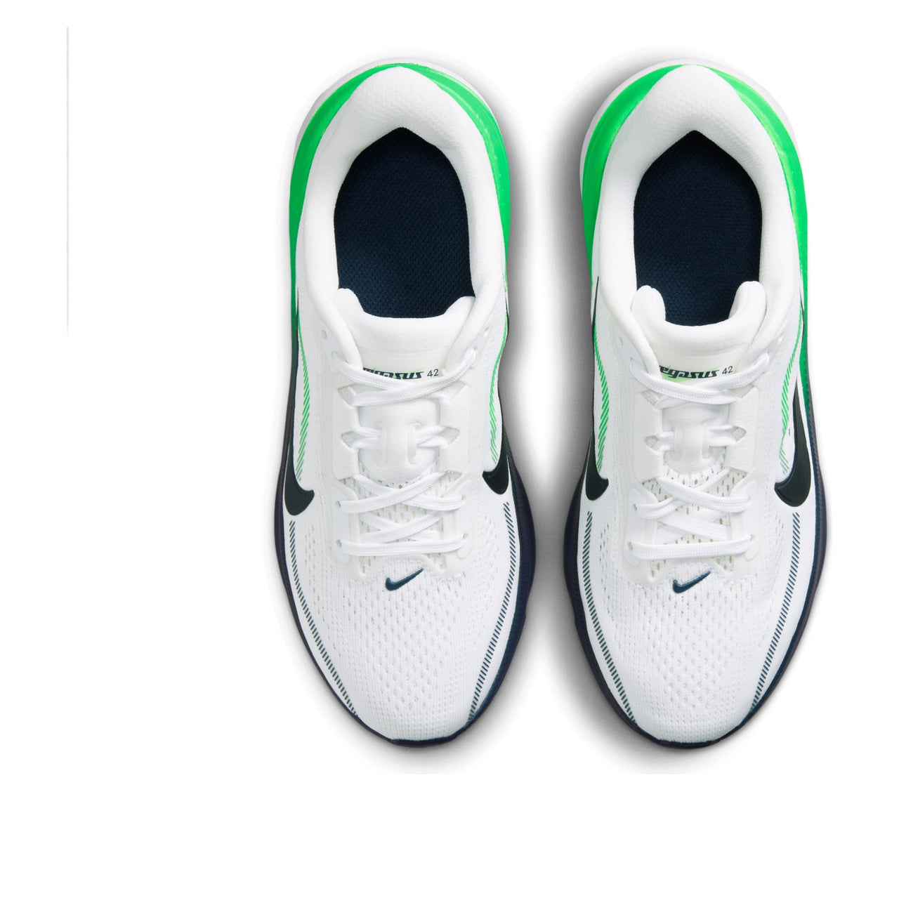 (GS) Nike Air Zoom Pegasus 42 'White Green Spark Midnight Navy' IH2306-102