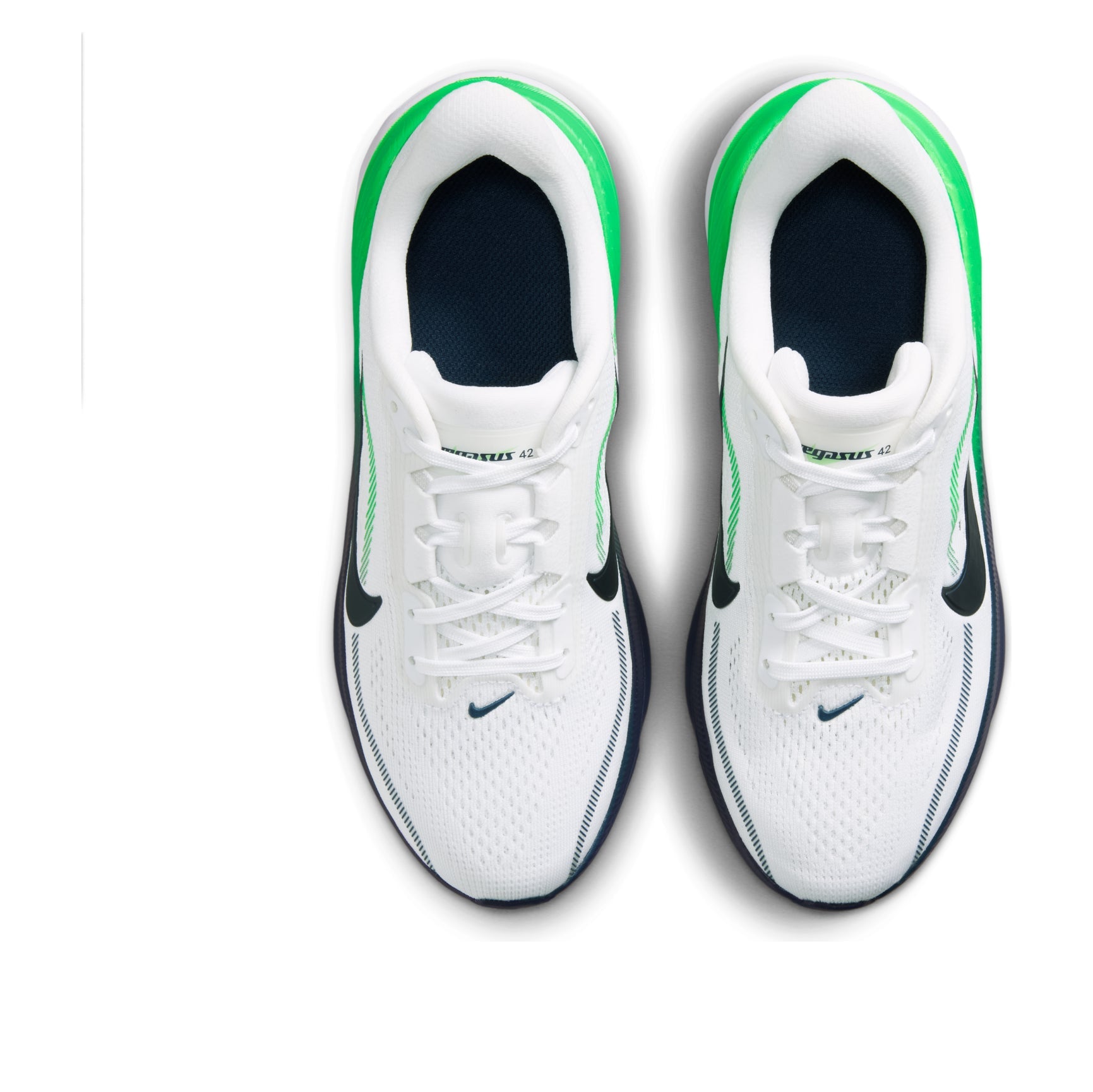 (GS) Nike Air Zoom Pegasus 42 'White Green Spark Midnight Navy' IH2306-102