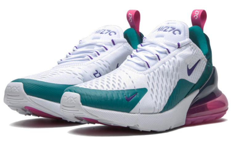 (WMNS) Nike Air Max 270 'White Voltage Purple' CW7061-100