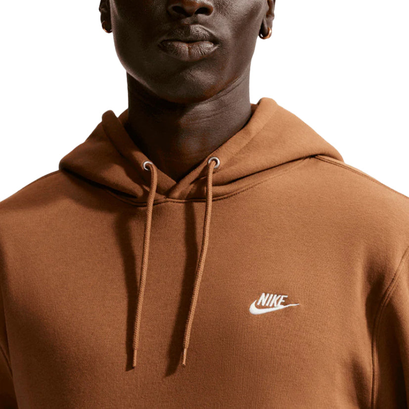 Nike Club Fleece Hoodie 'Ale Brown White' FN3859-270
