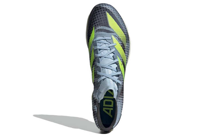 adidas Adizero Ambition Track and Field Lightstrike Shoes 'Wonder Blue Lucid Lemon' IE2767