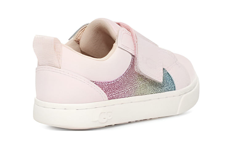 (TD) UGG Rennon Low Shoe 'Seashell Pink Rainbow Glitter' 1124874T-SPRGL