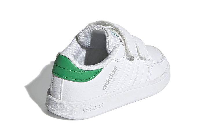 (TD) adidas Breaknet 'White Green' FZ0087