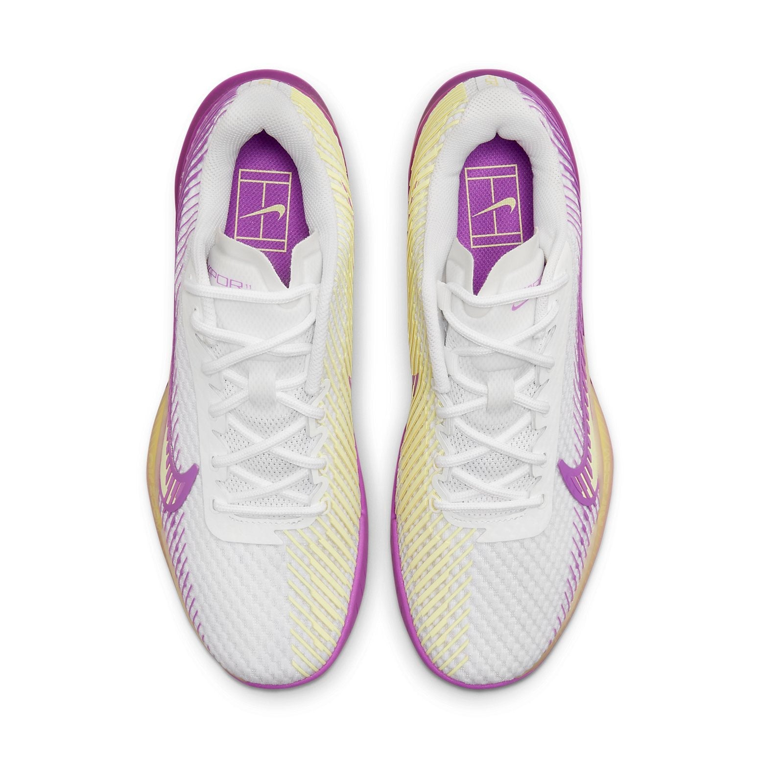 (WMNS) Nike Court Air Zoom Vapor 11 HC 'White Fuchsia Dream' DR6965-101