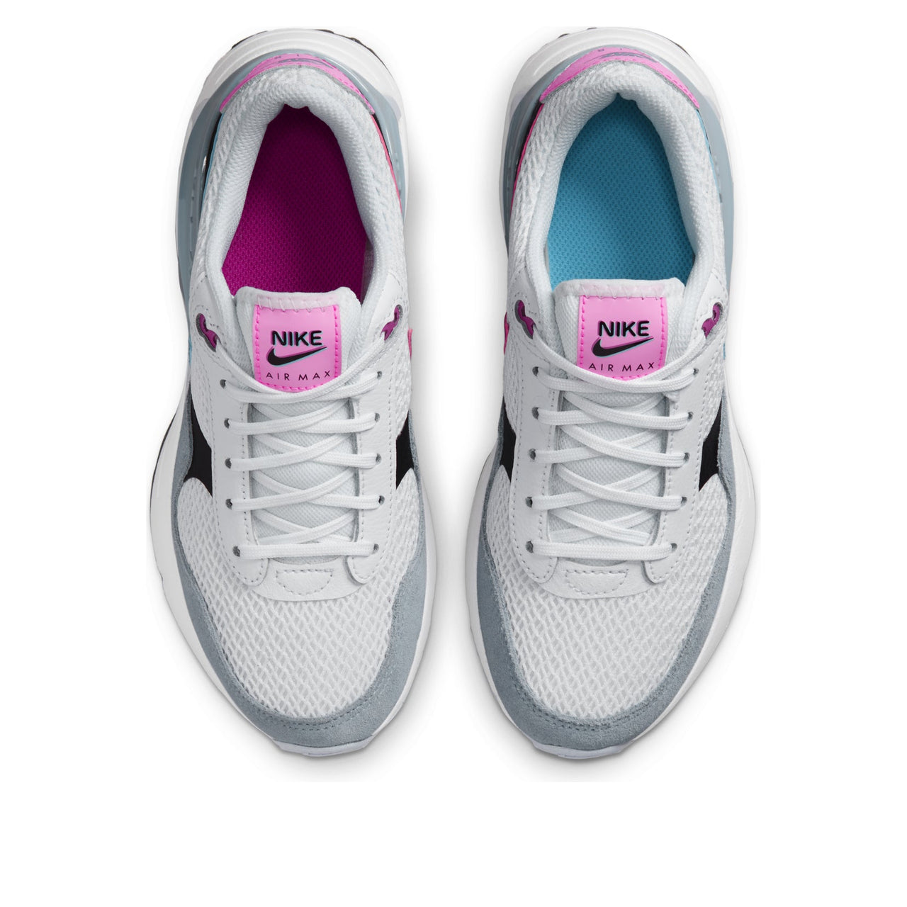 (GS) Nike Air Max SYSTM 'White Grey Blue' DQ0284-106
