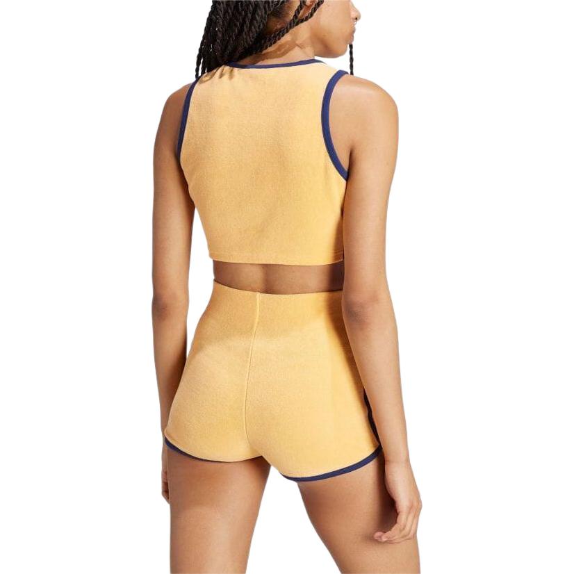 (WMNS) adidas Originals Cropped Tank Top Asia Sizing 'Yellow' JH0621