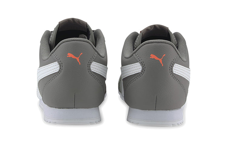 (GS) PUMA Turino Low Top Running Shoes Grey/White 372895-04